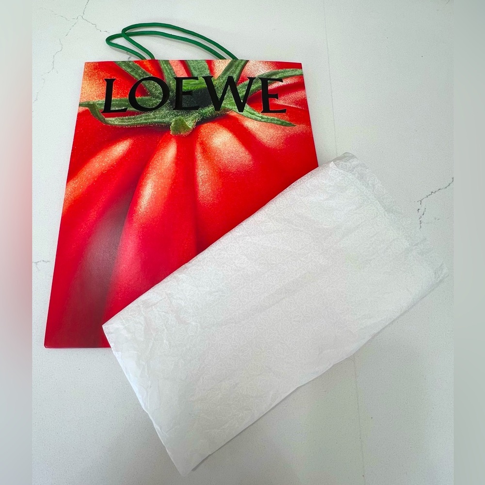Loewe Tomato Designer Gift Bag